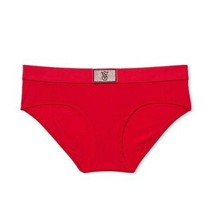 NWTS Victoria’s Secret bling LOGO hiphugger panty Sz XL